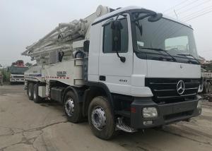 Quality Actros 6x4 Concrete Pumper Truck 50 Meters Wear Resistant Durable wholesale