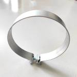 2.0" Stainless Steel Exhaust Clamps Narrow Band Muffler Seal
