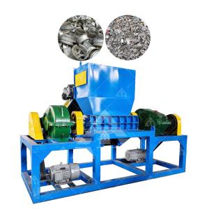Quality China Manufacturer Scrap Metal Crusher Aluminum Rim Shredder Machine for Metal Scrap wholesale