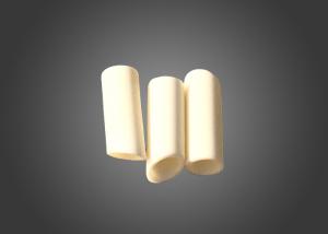 Quality Porous 99 % High Alumina Zirconia Ceramic Parts , Inclined Zirconia Tube / Pipe wholesale