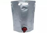 Aluminum Foil Stand Up Pouch With Spout 1l 2l 3l 5l Olive Oil Coffee Wine