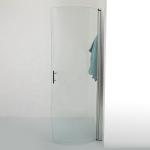 EN12150/CE/SGCC/Australian Certificate 6-12mm Single Curved Bent Tempered Shower