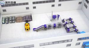Quality PLC Solid Waste Treatment Machine Continuous AC380V For Industrial wholesale