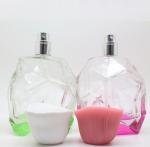 special shape crystal glass perfume bottle