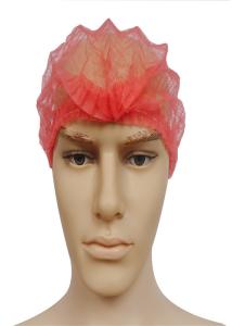 Quality Non Woven Disposable Head Cap / Disposable Hair Cover CE ISO Certificate wholesale
