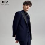 TR Fabric Custom Men's Suit Slim Fit Business Casual Formal Wear for Wedding