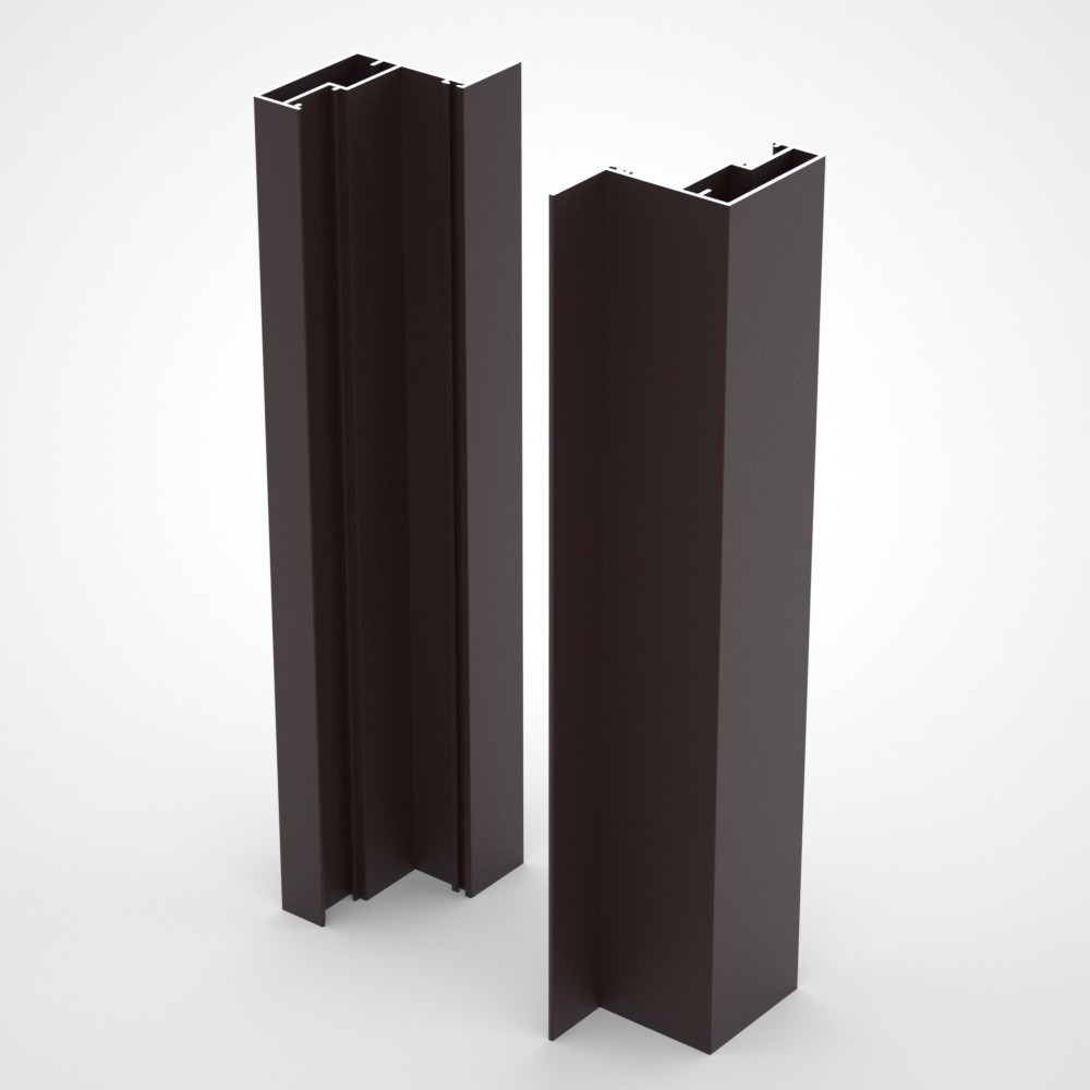 T66 Aluminum Extruded Profile Heat Resistance For Sliding Window Frame