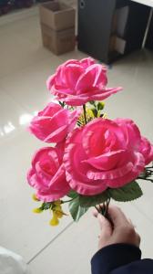 Quality Durable Artificial Flowers Red Rose Flowers for Home Decoration Long-lasting and Beautiful wholesale