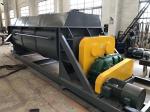 Hollow Blade Sludge Dryer Machine , Rotary Vacuum Paddle Dryer