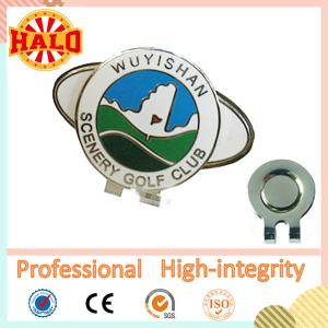 Quality Bulk Popular Custom Photo Personalized Golf Ball Marker Hat Clip wholesale