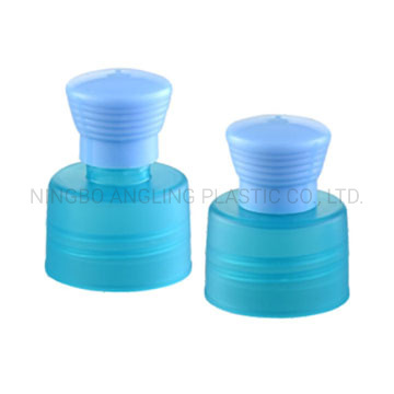 28mm 24mm Plastic Screw Push Pull Cap in Colors