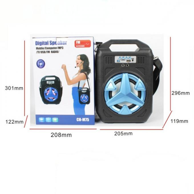 CH-M75 barrel microphone Bluetooth speaker With a microphone with a loudspeaker function