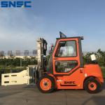 3.5ton Forklift Trucks with Bale Clamp Fork Size 1070*125*45mm Luxury Suspension