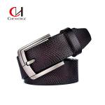 Men'S Needle Buckle Leather Casual Belt Street Style Brown Color