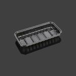 Supermarket Clear 19*10*2.5cm Plastic Meat Packaging