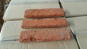 Quality Red Clay Old House Bricks , Old Looking Bricks For Coffee Bar Antique Style wholesale