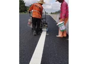 Quality Traffic Thermoplastic Paint 258kg Self Propelled Vibration Machine wholesale