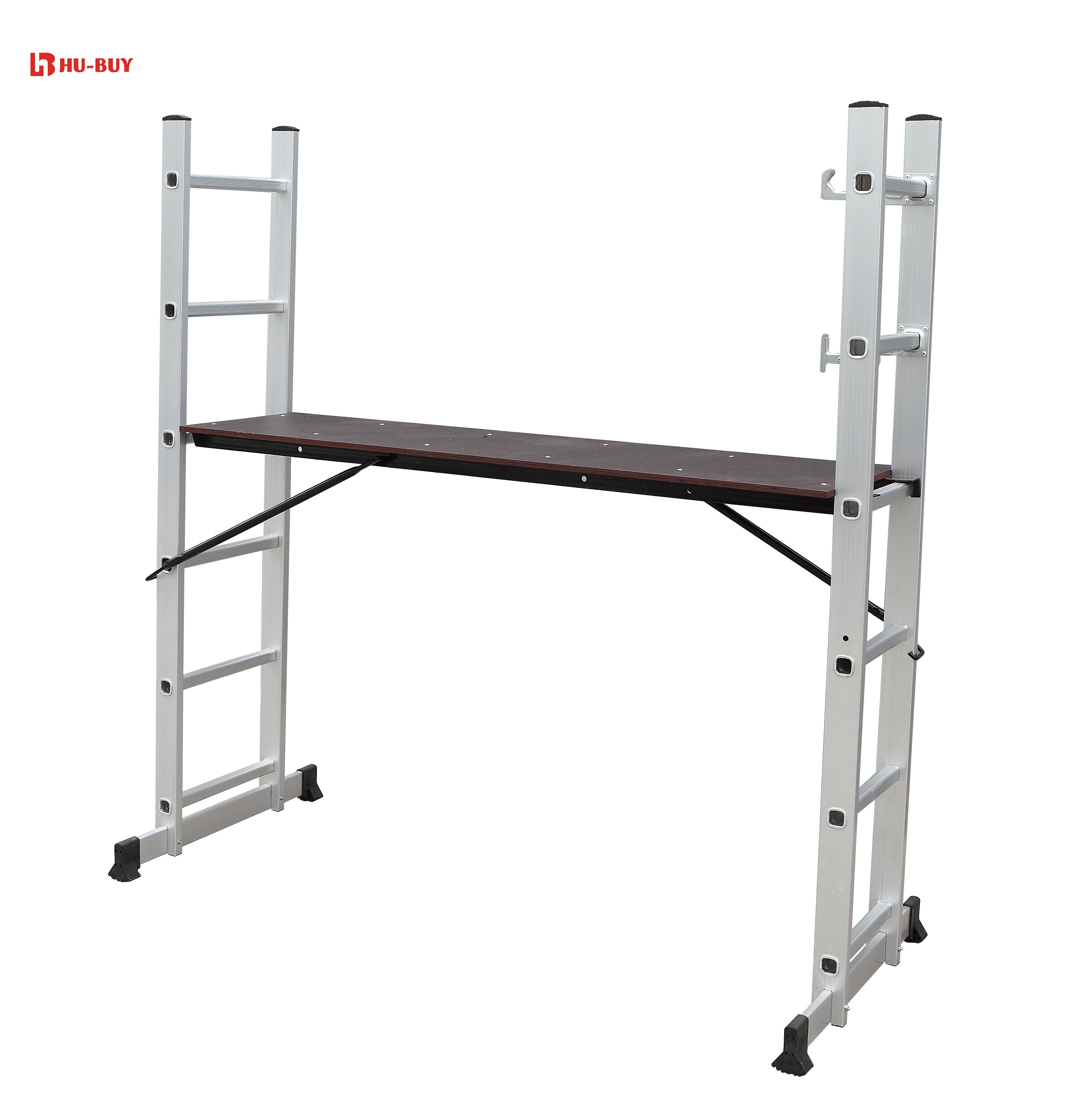 Durable Aluminum Scaffold Tower 2x6 Slip Resistant Stabler Performance