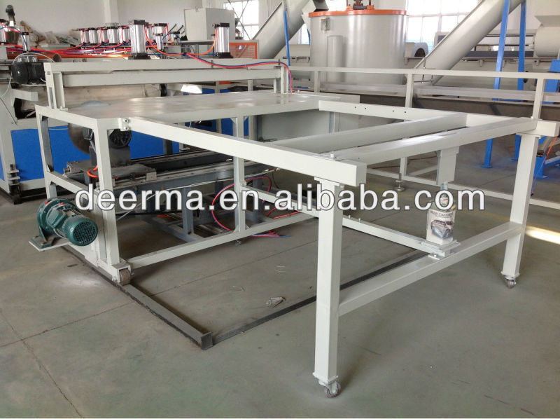 160kw PVC Foam Board Machine 200kg/h - 500kg/h Foam Sheet Making Machine