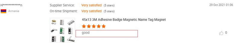 ISO9001 2008 Certified Machinable Permanent Disc Magnetic Button for Clothing Industry