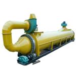 Stainless Steel Cow / Chicken Manure Rotary Drying Machine