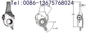 Quality Slack Adjuster Automatic 4W8015 China wholesale
