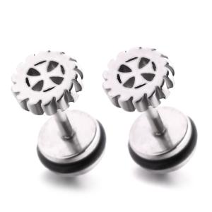 Quality Customized four leaves body piercing jewelry wholesale fashion stud earrings wholesale