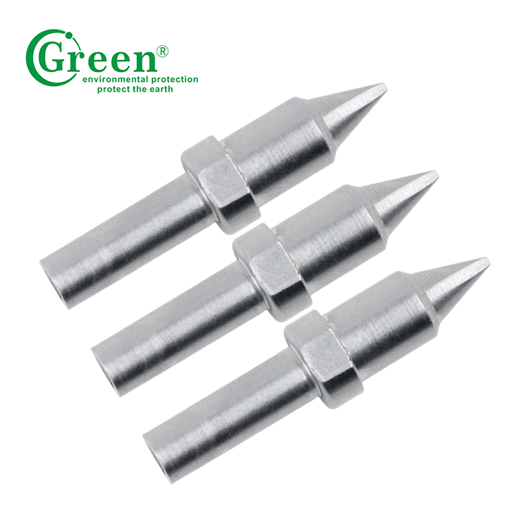 500 - 1.6D Quick Soldering Iron Tips Long Life Time Silvery or Black