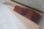 Factory custom 41 inch 20 frets 18 natural wood color acoustic guitar with solid