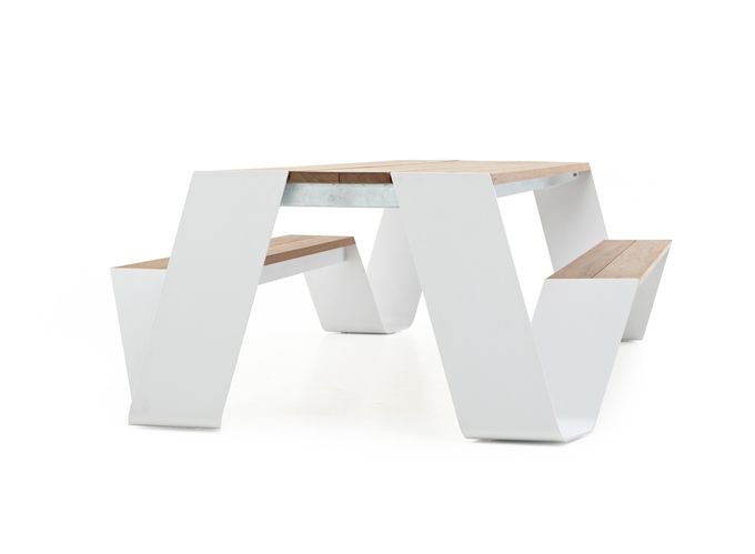 Rectangle 1500*750*750mm Picnic Table Bench Set