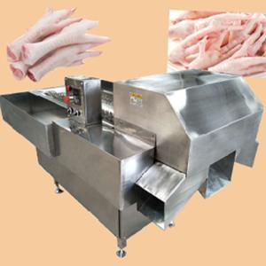 Quality Commercial Stainless Steel Body Precision Cutting Machine Automatic Chicken Feet Cutting Machine wholesale