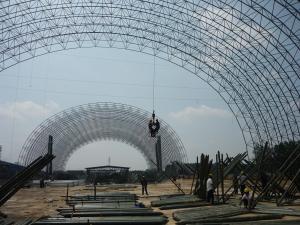 Quality Prefab PU Roof Space Frame Truss Structure Building Roof 950mm One Stop Service wholesale