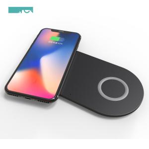 Quality 2025 Hot Offer Dual Fast Wireless Charger Pad Wireless Stand wholesale