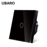 Euro Standard Touch Light Switch 1 Gang Single Wire Switches For Home