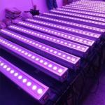 IP65 Outdoor 18X3W RGB Tri-color Landscape Led Wall Washer Bar DMX Stage Lights