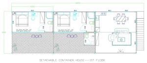 Quality Customized Container House Steel Prefabricated Houses With 3 Bedrooms As Seaside Villa And Resort wholesale