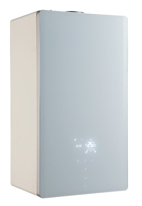 24H Timer Control Glass Panel Wall Hung Gas Boiler ISO 14001