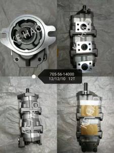 Quality Medium High Pressure Hydraulic Pump 705-56-14000 Hydraulic Gear Pump wholesale