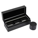Paper Clamshell Flip Top Candle Box Packaging for Luxury Set Three Candles Gift