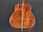 Handmade Deluxe solid koa wood Acoustic guitar, acoustic Guitarra, solid koa
