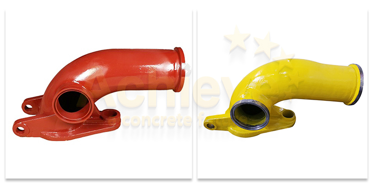 Foldable PUTZMEISTER Concrete Pump Parts Carbon Steel Elbow 417730