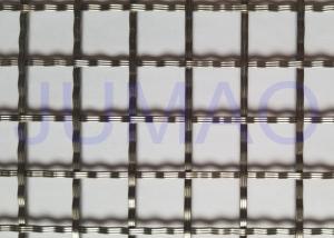Quality Storage Cabinet Screen Mesh , Polished Brass Decorative Mesh For Cabinet Doors wholesale