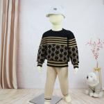 Custom Soft Kids Top For Winter Warm Baby Knitted Sweater Cotton Kids Outfits
