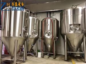 Quality Stainless Steel Conical Fermentation Machine10HL / 15HL / 20HL / 50HL Volume wholesale