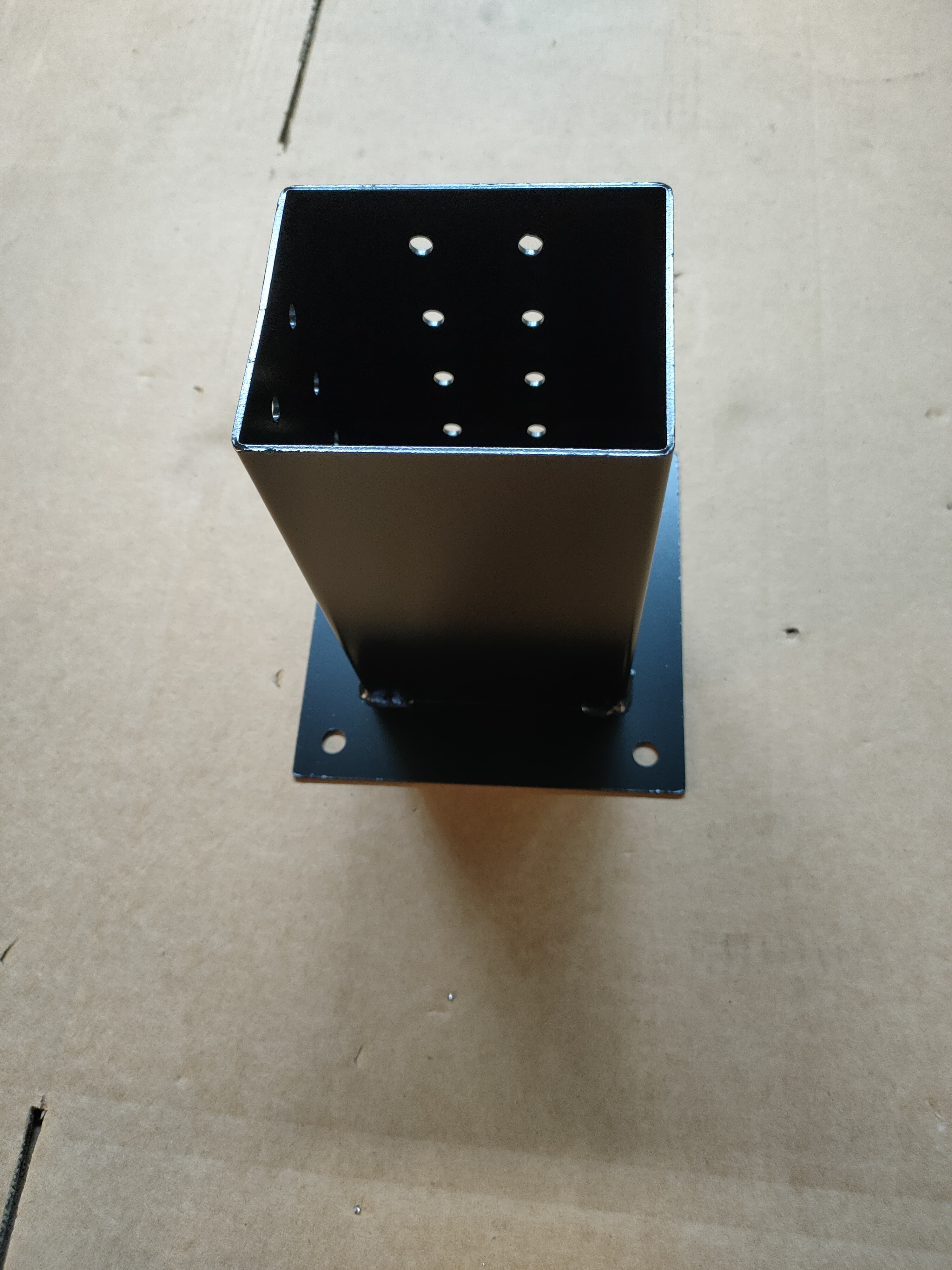 Single-side Bracket for Metal Boot Shoulder Pergola High Carbon Steel Modular Sizing
