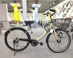 Six Speed Carbon City Bikes 26 In Bike Women With Adjustable Seat
