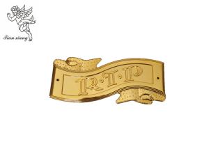 Quality Funeral Casket Ornaments PP Recycle Material , RIP Casket Hardware Wholesale wholesale