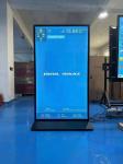 85/86inch 4K Full Screen Digital Signage Free Standing Advertising Display Touch