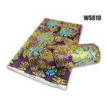 2023 hot fashion african wax with sequins wax fabric