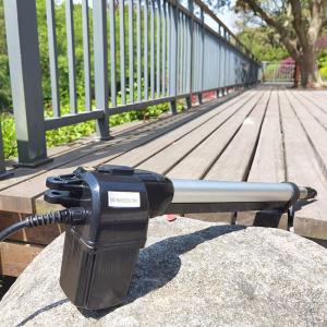 Quality 24VDC 500KGx2 Courtyard Dual Swing Gate Opener With 2 Arms wholesale